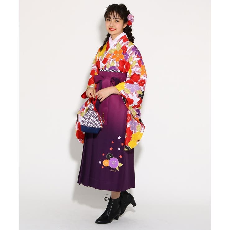 卒服/WEB限定】プレミアム袴セット※数量限定[品番：WRDW0083101]｜PINK