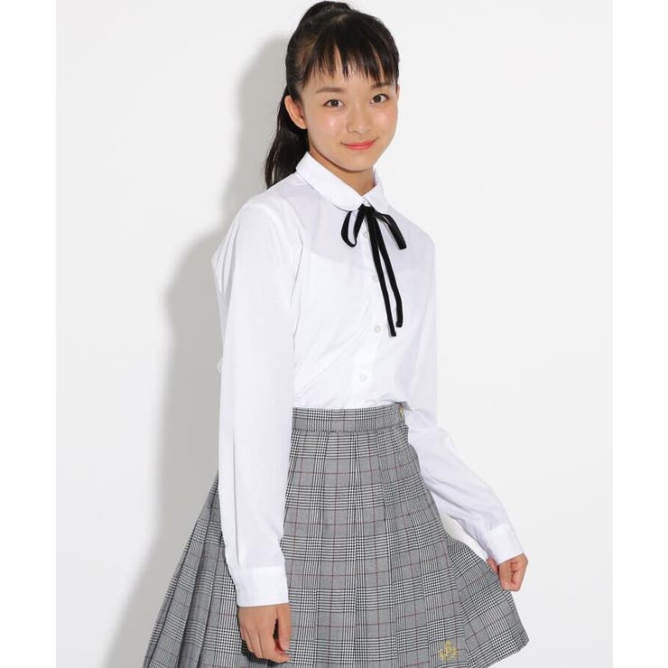 卒服】ワンピース+ブラウス セット[品番：WRDW0086683]｜PINK-latte（ピンクラテ ）のキッズファッション通販｜SHOPLIST（ショップリスト）