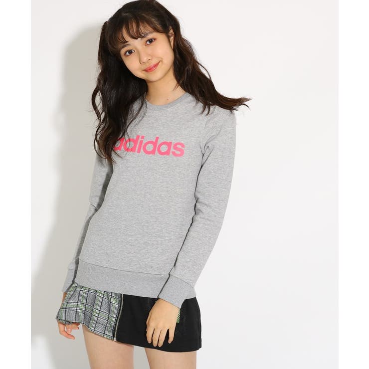 人気No.1 adidas/アディダス】 スウェットクルーネック[品番：WRDW0089269 150（145～154cm）