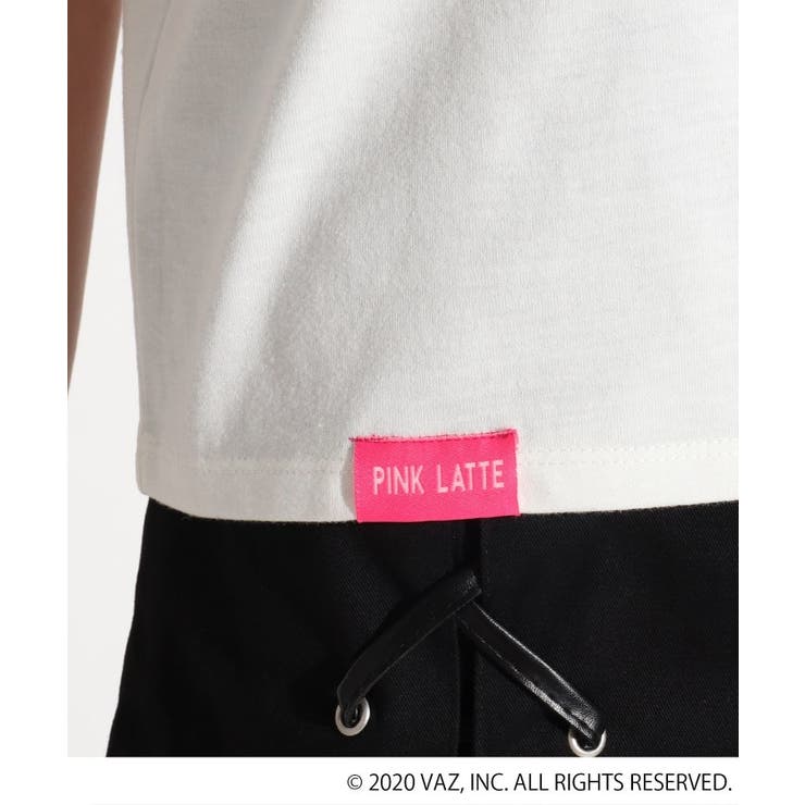 しなこ　トレーナー　長袖　トップス　475 しなこコラボ】袖シフォンTシャツ[品番：WRDW0113270]｜PINK