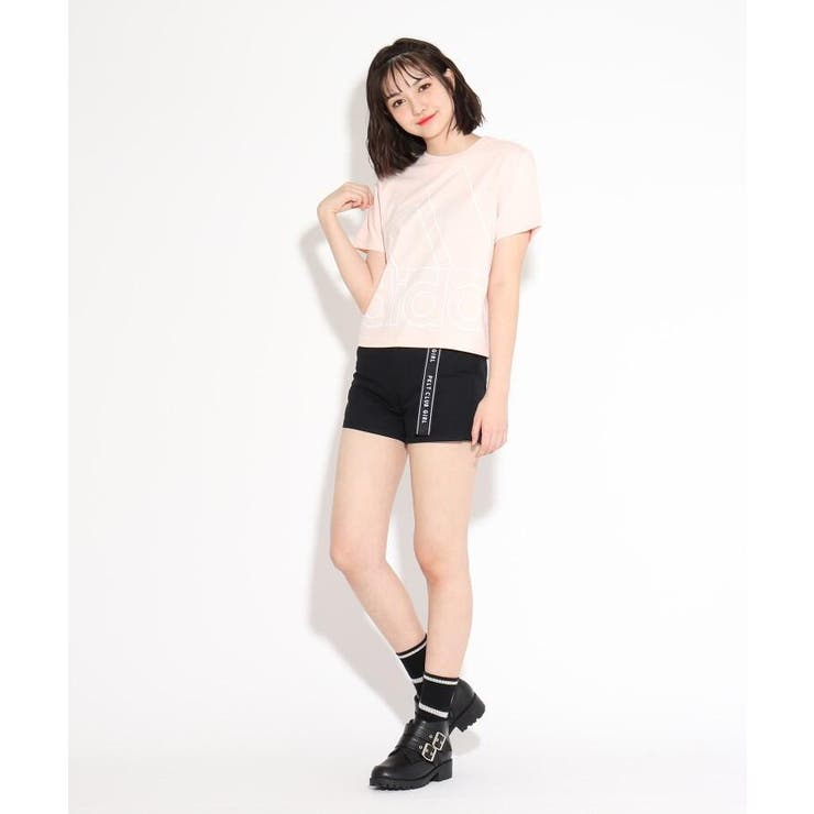 Adidas アディダス ビッグロゴtシャツ 品番 Wrdw Pink Latte ピンクラテ のキッズファッション通販 Shoplist ショップリスト