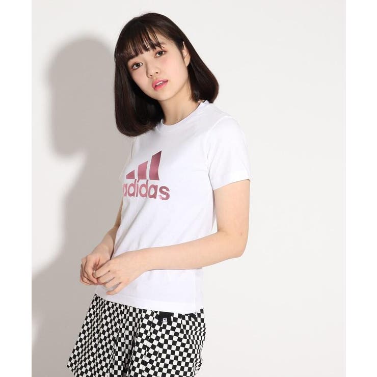 Adidas アディダス ロゴtシャツ 品番 Wrdw Pink Latte ピンクラテ のキッズファッション通販 Shoplist ショップリスト