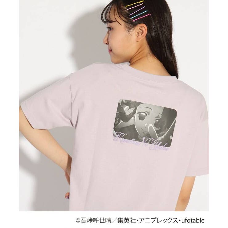 Tvアニメ 鬼滅の刃 アソートtシャツ 品番 Wrdw Pink Latte ピンクラテ のキッズファッション通販 Shoplist ショップリスト