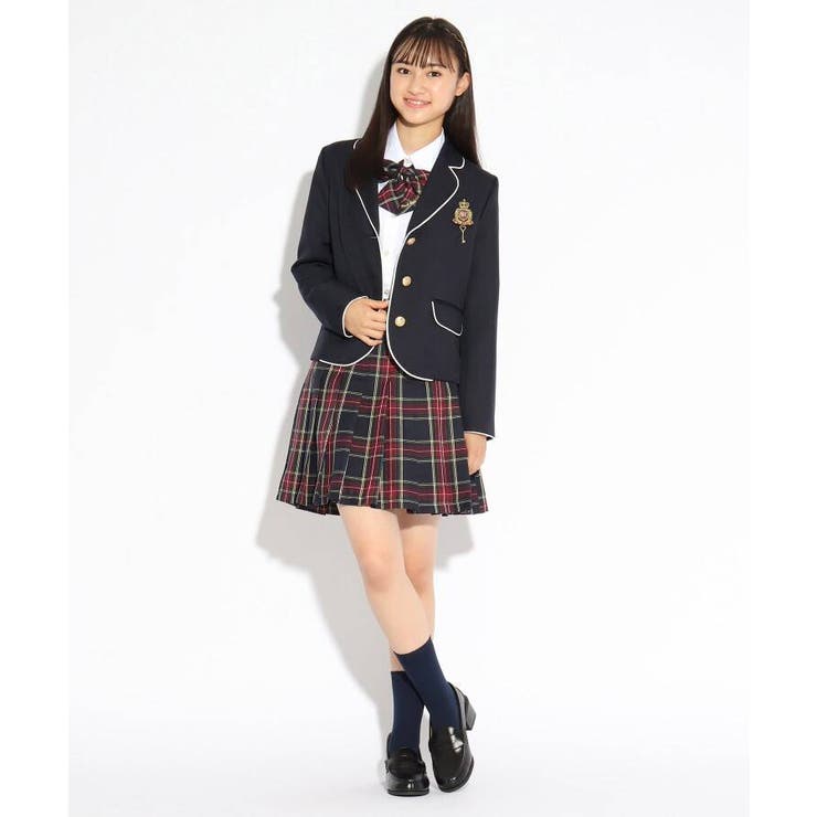 【送料0円】 卒服】リボン付チェックスカート[品番：WRDW0132484]｜PINK フォーマル・ドレス・スーツ