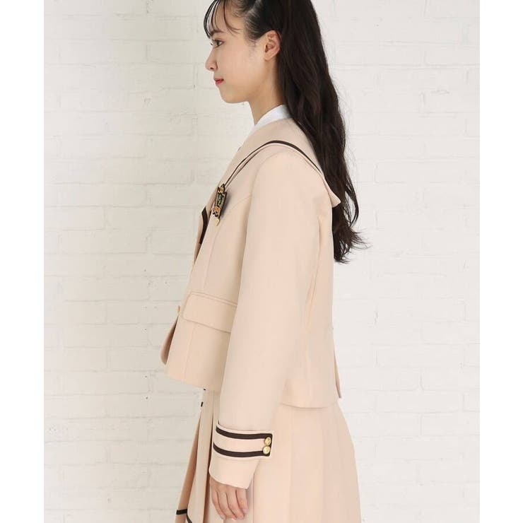 【入卒・セレモニー・卒服】セーラーカラージャケット[品番：WRDW0152221]｜PINK-latte（ピンクラテ）のキッズファッション通販｜SHOPLIST（ショップリスト）