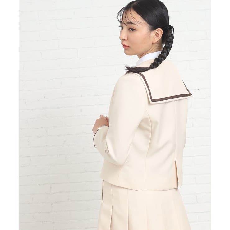 美品♡卒服セーラージャケットエクリュ（M150〜160）5点セット