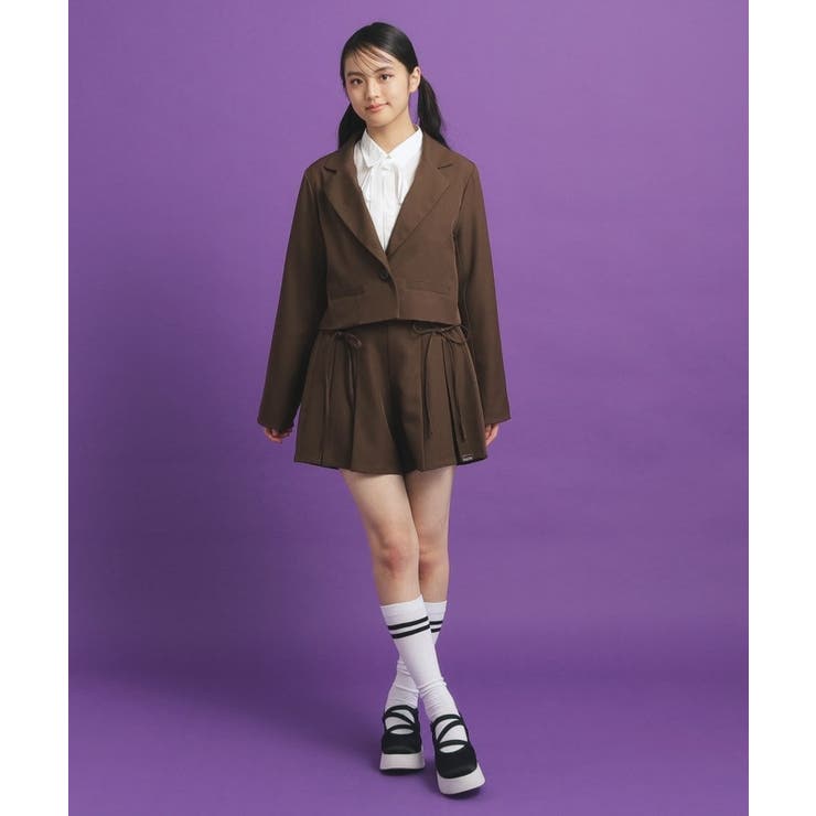 【SALE】 ショートジャケット[品番：WRDW0212541]｜PINK-latte ジャケット・アウター