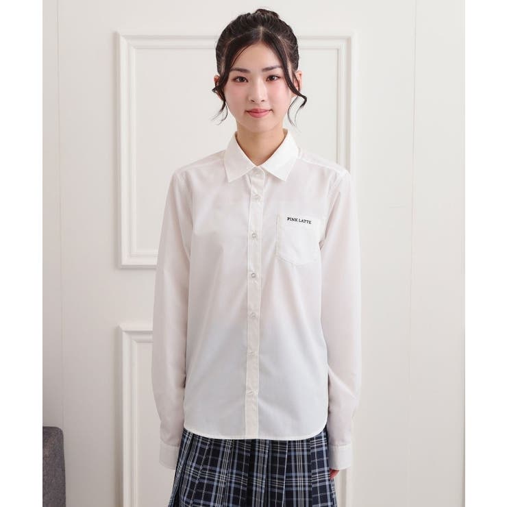 【2026年入卒・セレモニー・卒服】ベーシックシャツ | PINK-latte | 詳細画像1 