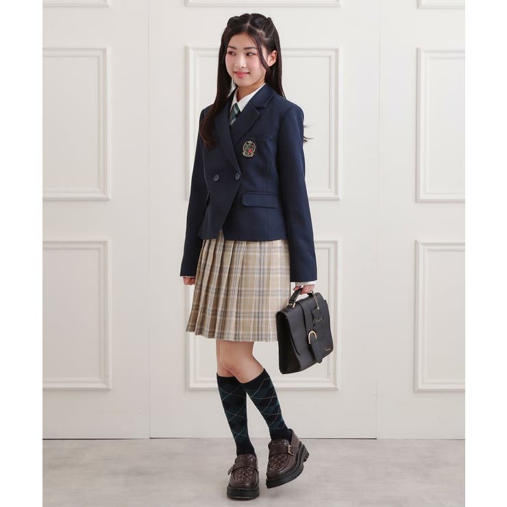 2026年入卒・セレモニー・卒服】チェックプリーツスカート[品番