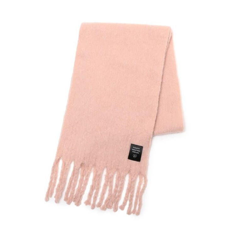 フリンジ無地マフラー 品番 Wrdw Pink Latte ピンクラテ のキッズファッション通販 毎日送料無料 Shoplist ショップリスト