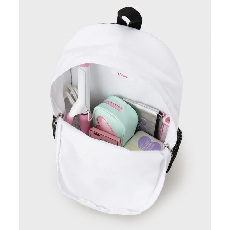 RuuA】ビジューデコスタッズリュック/シャンパンゴールド よろしかっ 