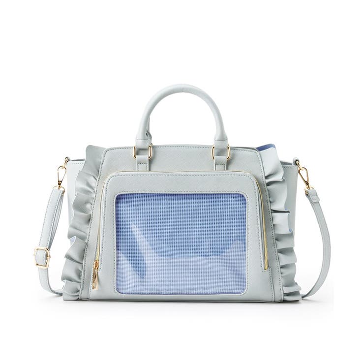 【★安心の定価販売★】 推し活】2WAYフリルバッグ[品番：WRDW0194422]｜PINK-latte バッグ