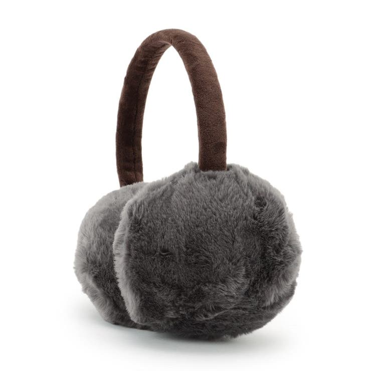 チャコールグレー(013) | もこもこイヤーマフ | PINK-latte