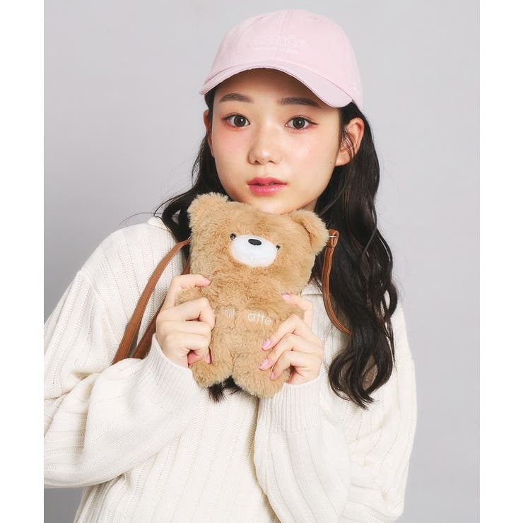 ベージュ(052) | ぬいぐるみショルダー | PINK-latte