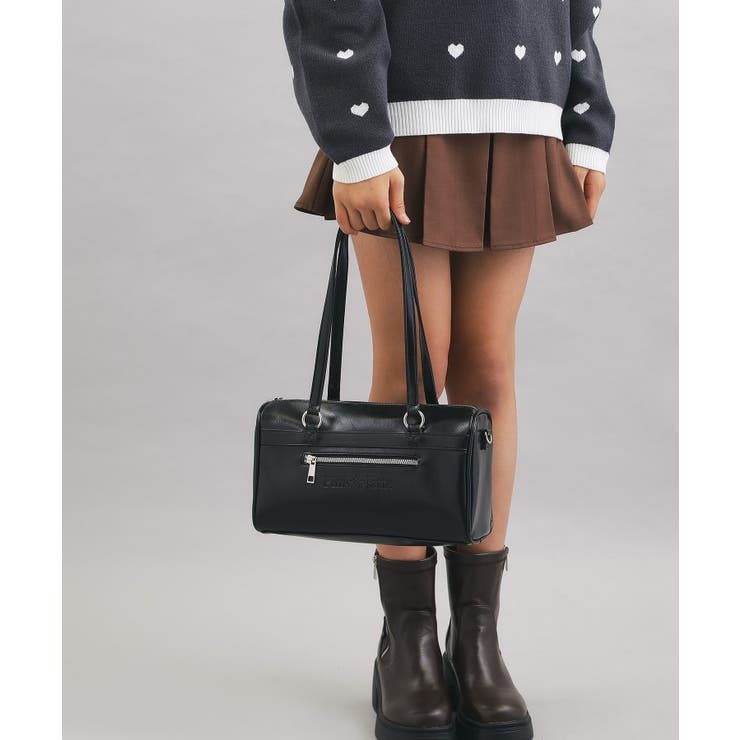 【2WAY】ロングハンドルショルダーバッグ | PINK-latte | 詳細画像1 