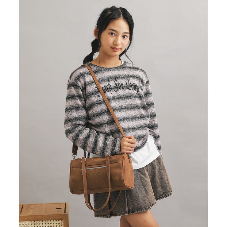 【2WAY】ロングハンドルショルダーバッグ | PINK-latte | 詳細画像3 