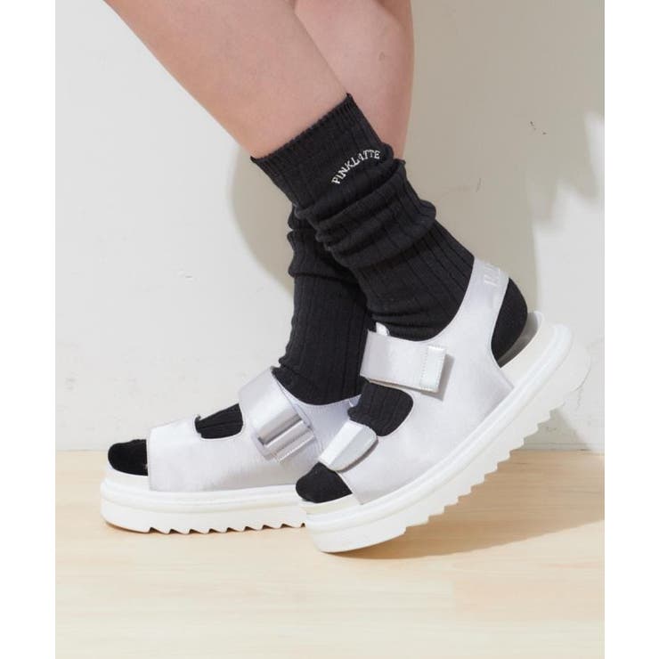 太ベルトサンダル | PINK-latte | 詳細画像1 