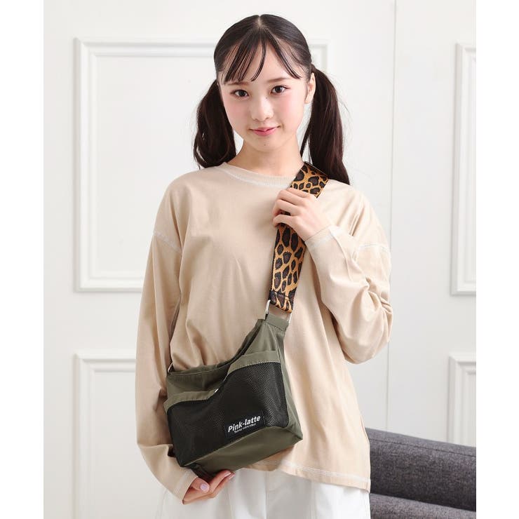 レオパードカジュアルショルダー | PINK-latte | 詳細画像3