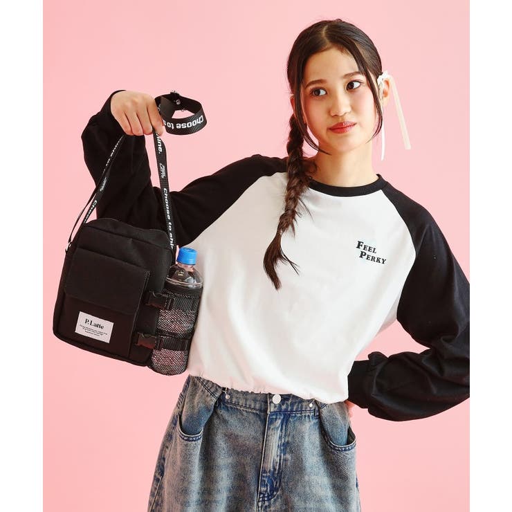 ボトルホルダー付きショルダーバッグ | PINK-latte | 詳細画像3 