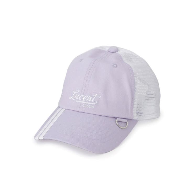 パープル(081) | ２本ラインキャップ | PINK-latte