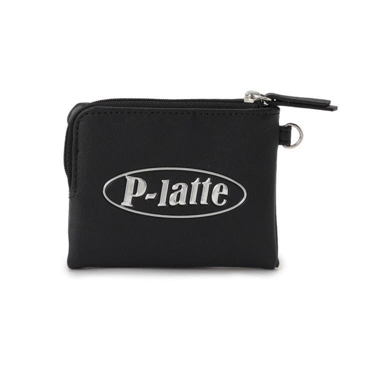 ブラック(019) | オーバルロゴ財布 | PINK-latte