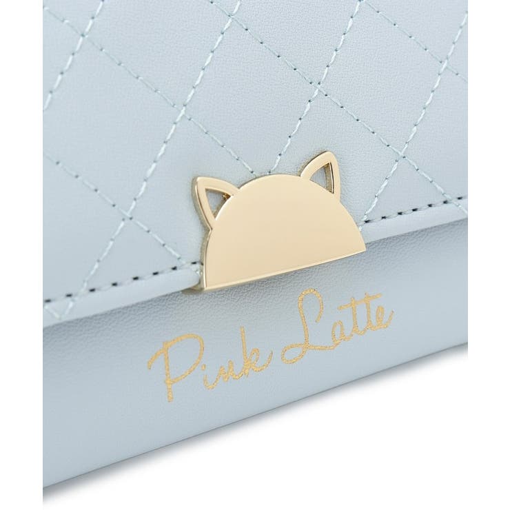 ハーフ猫がま口コンパクト財布 | PINK-latte | 詳細画像8 