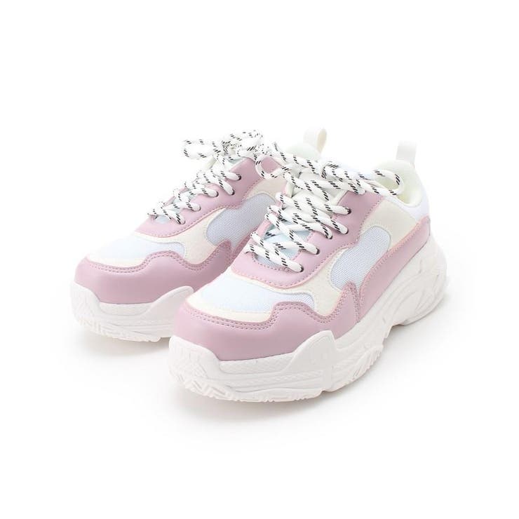 ニコラ掲載 厚底ソールスニーカー 品番 Wrdw Pink Latte ピンクラテ のキッズファッション通販 Shoplist ショップリスト