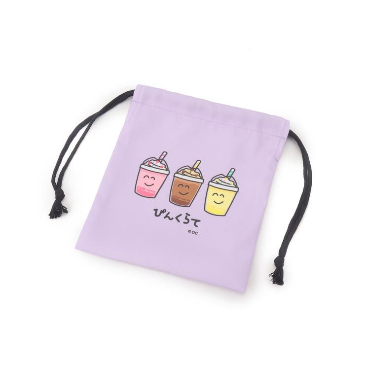 PINK-latte×おえかきさん コラボ巾着 | PINK-latte | 詳細画像4 