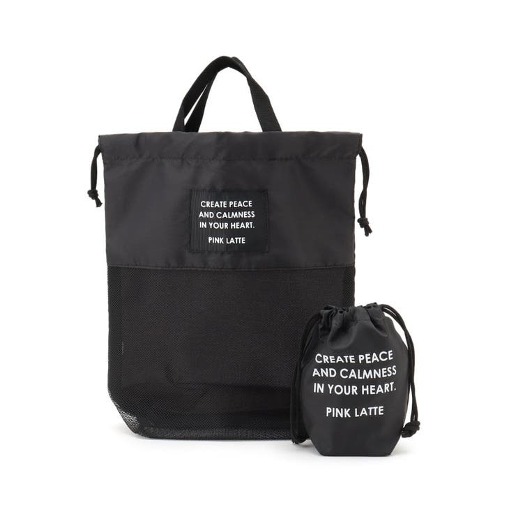 【スクールグッズ】メッシュ巾着セット | PINK-latte | 詳細画像12 