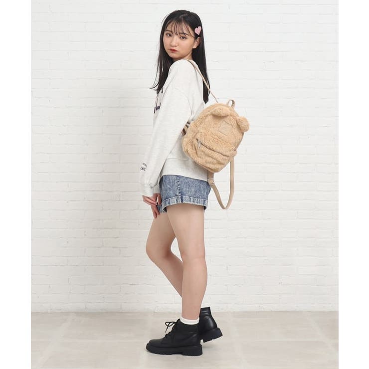 【美品】coach もこもこファーリュック モコモコ Coach(コーチ) バックパック・リュック(メンズ) - 海外