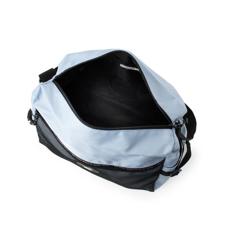 【スクールグッズ容量約25L】メッシュポケッショルダーバッグ | PINK-latte | 詳細画像8 