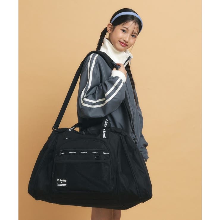 容量約40L～52L】拡張ボストンバッグ[品番：WRDW0206006]｜PINK-latte