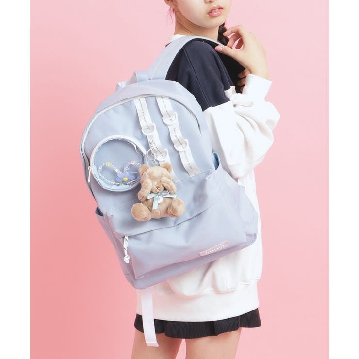 モール付きマルポケリュック[品番：WRDW0213341]｜PINK-latte（ピンクラテ ）のキッズファッション通販｜SHOPLIST（ショップリスト）