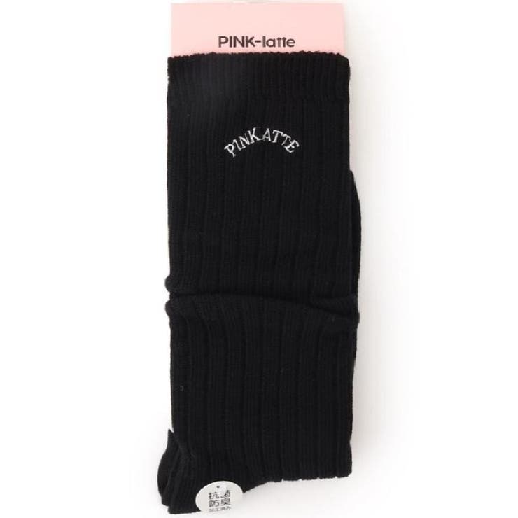 【30cm丈】カレッジロゴルーズソックス | PINK-latte | 詳細画像7 