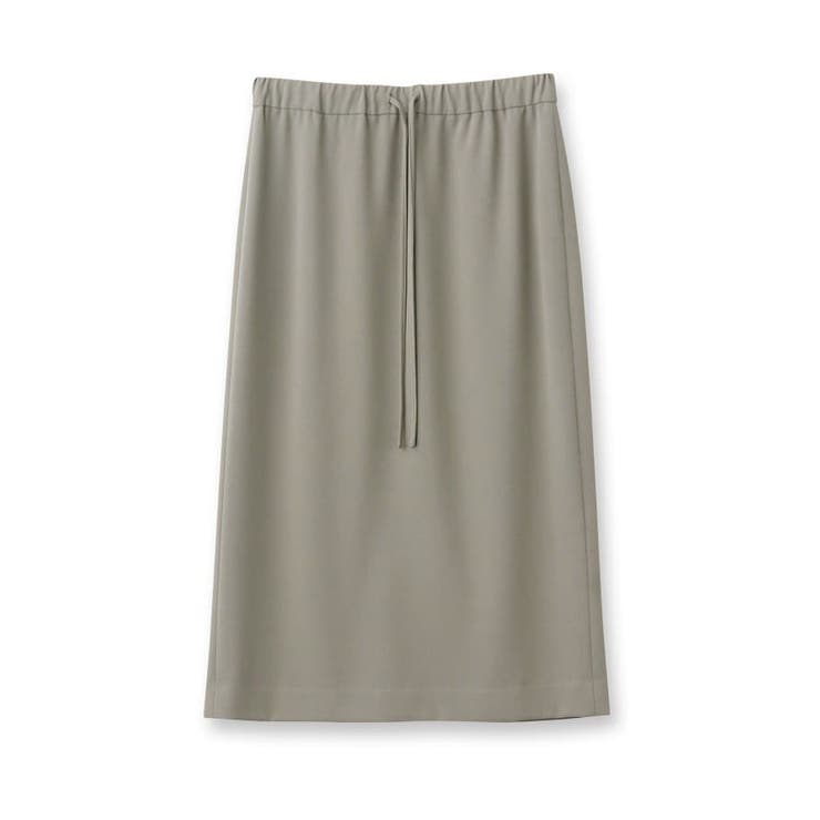 【洗える／SETUP可能／ウエストゴム】ストレートラインスカート | THE SHOP TK | 詳細画像1 