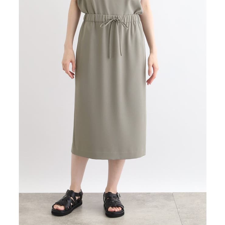 【洗える／SETUP可能／ウエストゴム】ストレートラインスカート | THE SHOP TK | 詳細画像10 