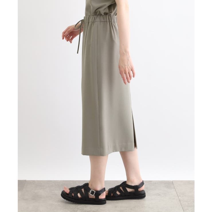 【洗える／SETUP可能／ウエストゴム】ストレートラインスカート | THE SHOP TK | 詳細画像11 