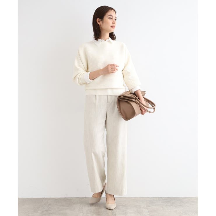 【洗える】凹凸編地フォルムニット | THE SHOP TK | 詳細画像4 