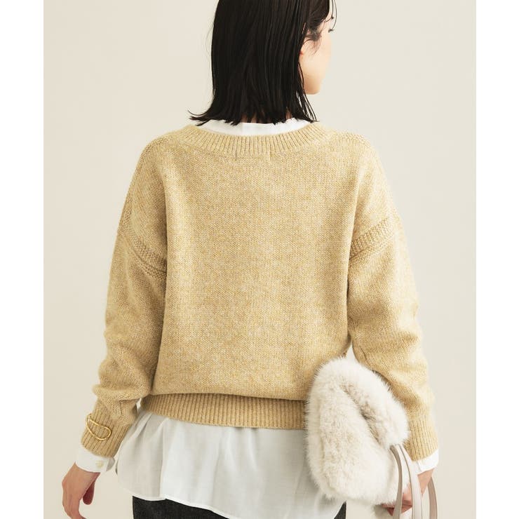 【大人ラメ】パフスリーブ ヘアリーニット | THE SHOP TK | 詳細画像3 