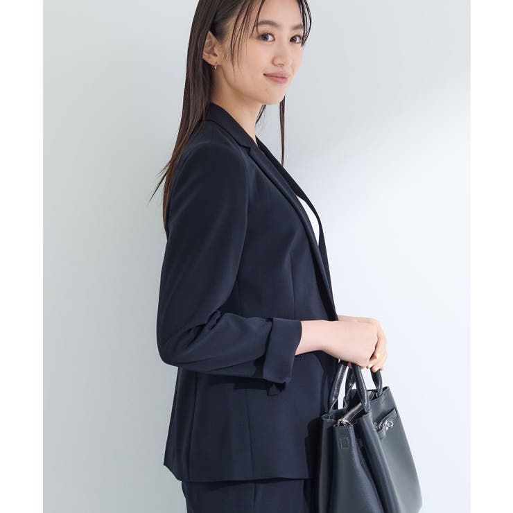 【洗える／UVケア】ストレッチテーラードジャケット | THE SHOP TK | 詳細画像10 