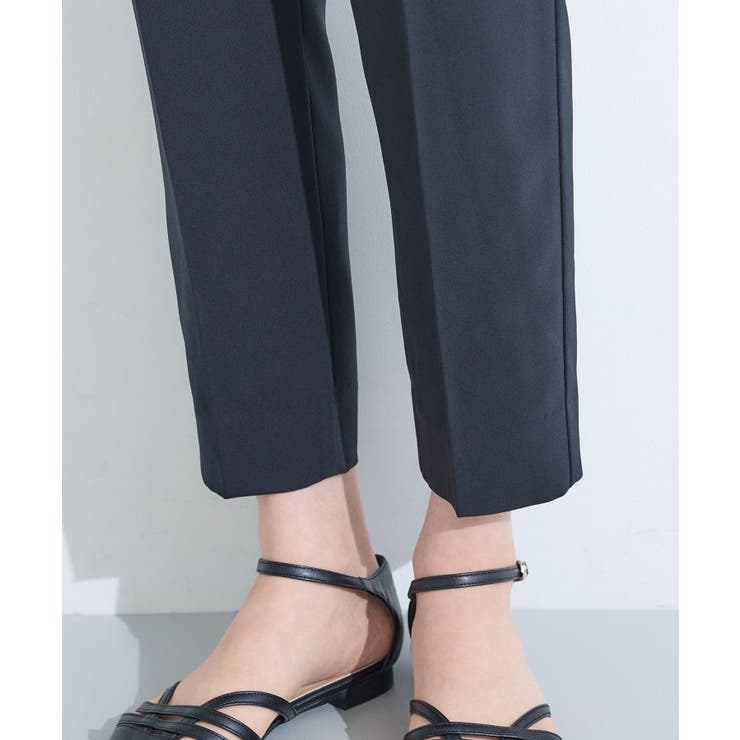 【洗える／UVケア】ストレッチ タックテーパードパンツ | THE SHOP TK | 詳細画像20 