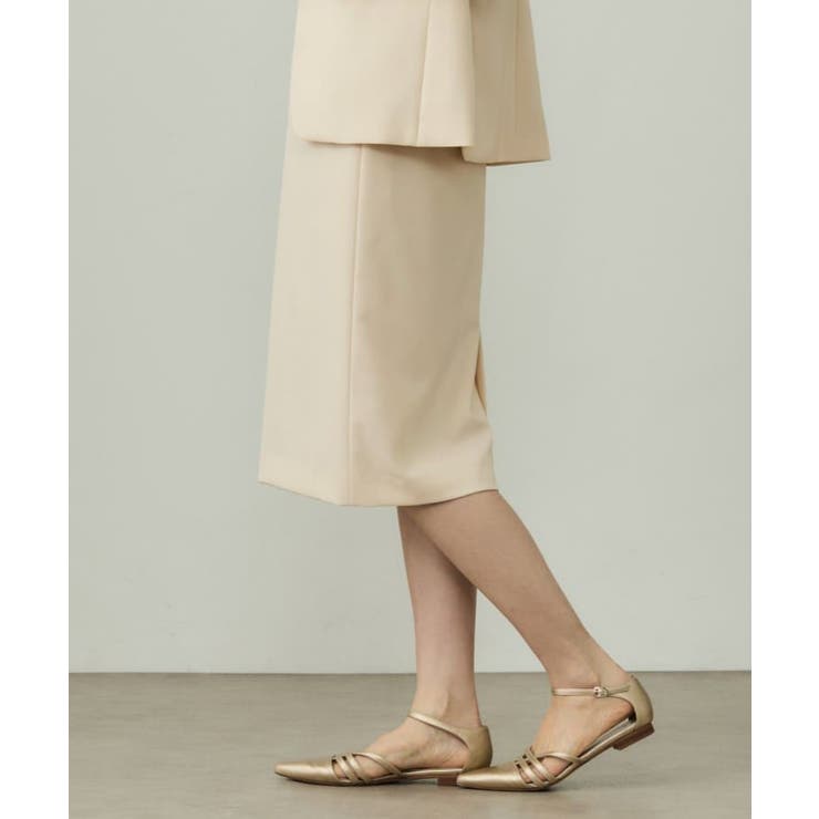 【洗える／UVケア】ストレッチ ストレートスカート | THE SHOP TK | 詳細画像2 