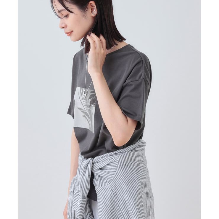【洗える】ベーシックプリントTシャツ | THE SHOP TK | 詳細画像14 