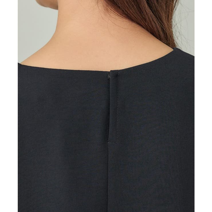 【UVケア／吸水速乾】サテンラインブラウス | THE SHOP TK | 詳細画像18 