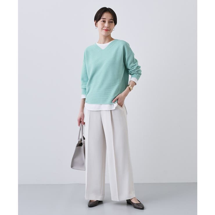 【洗える/無縫製】パフスリーブニット | THE SHOP TK | 詳細画像9