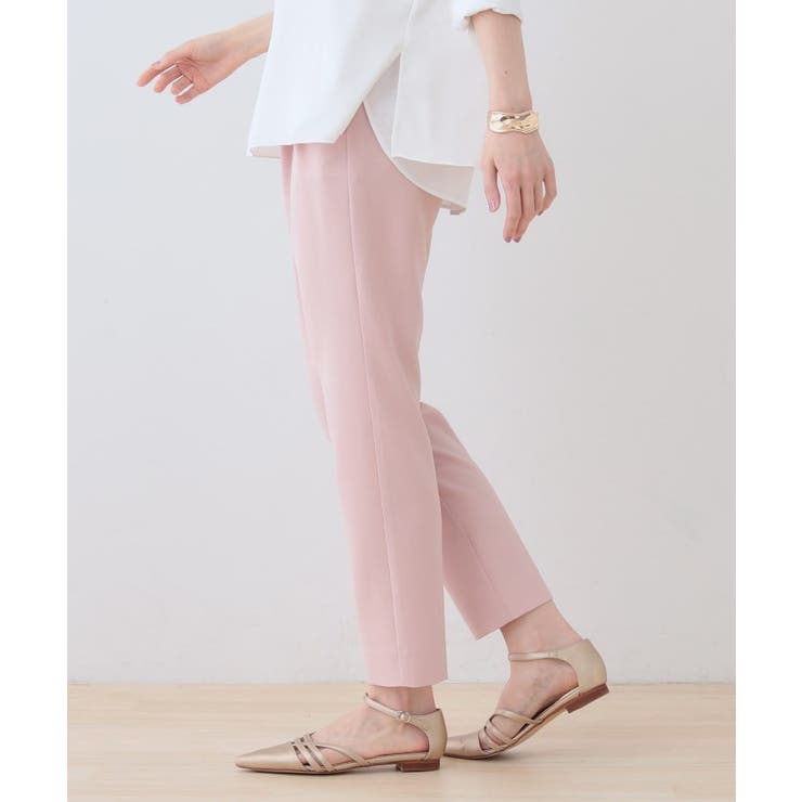 【洗える／ストレッチ】タックテーパードパンツ | THE SHOP TK | 詳細画像10 