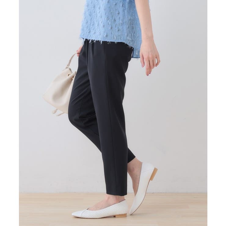 【洗える／ストレッチ】タックテーパードパンツ | THE SHOP TK | 詳細画像14 