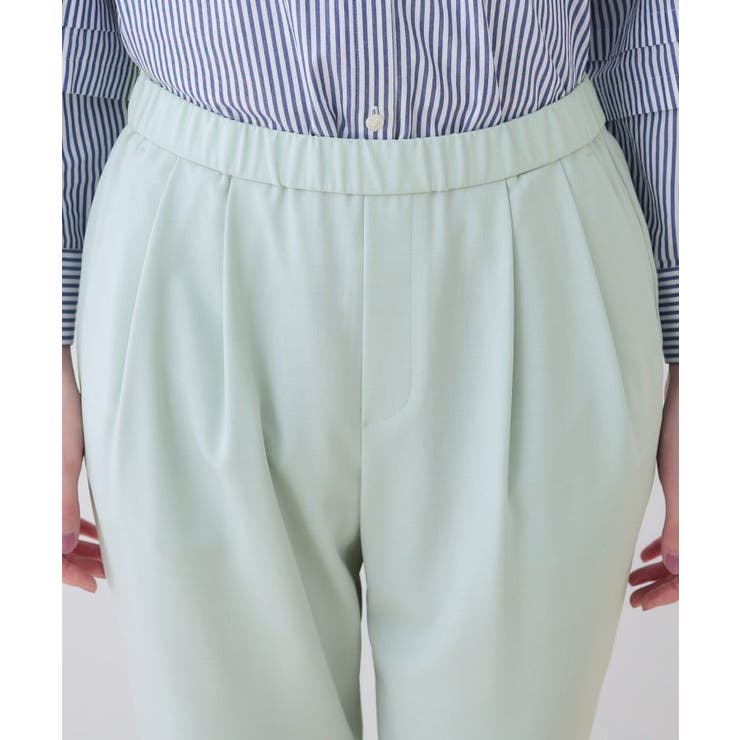 【洗える／ストレッチ】タックテーパードパンツ | THE SHOP TK | 詳細画像21 