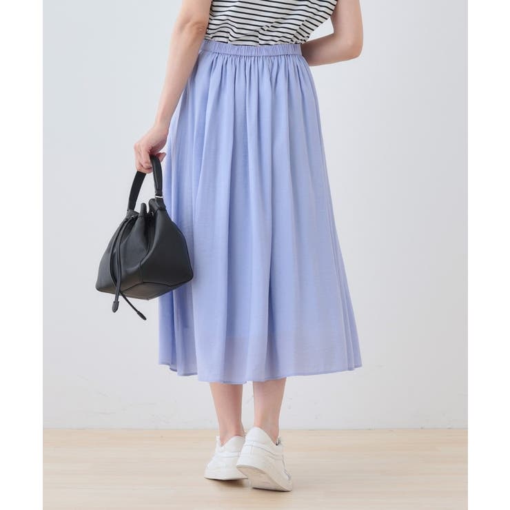 【洗える／SETUP可能】シアータックフレアスカート | THE SHOP TK | 詳細画像10 