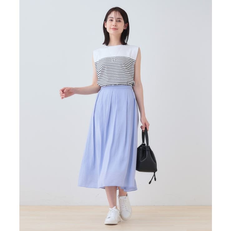 【洗える／SETUP可能】シアータックフレアスカート | THE SHOP TK | 詳細画像12 